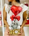 Urso com Ferrero Rocher